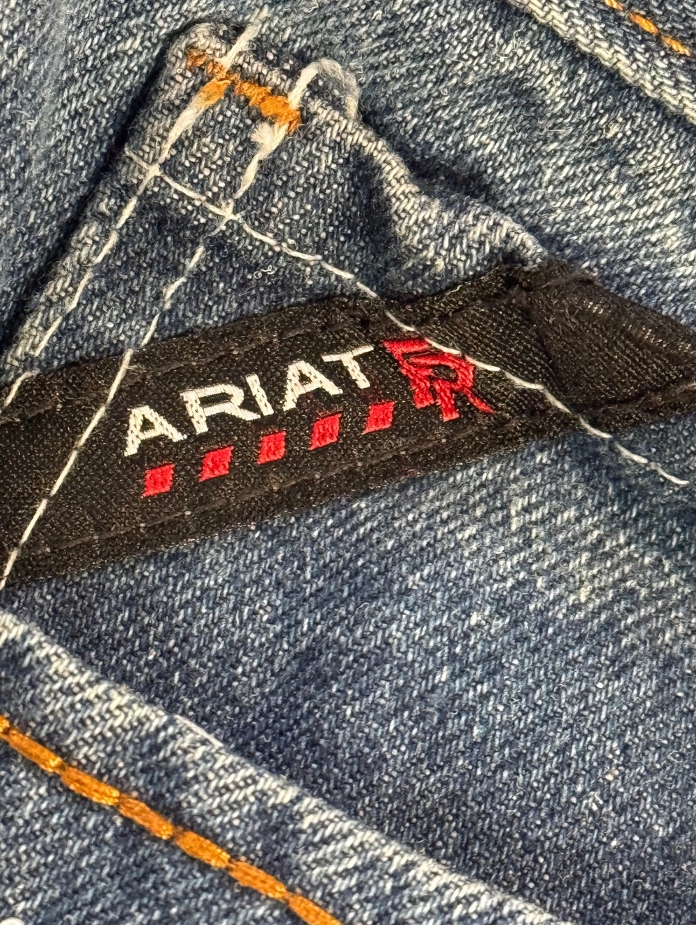 Ariat Men's Blue Denim Jeans Size 30x32
